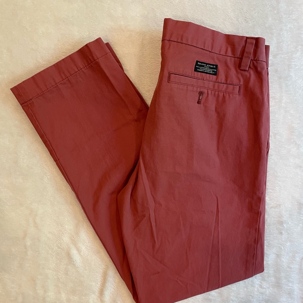 Banana republic dress pants pastel red